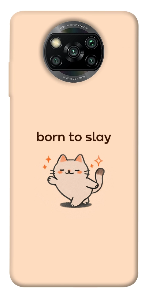 Чохол Born to slay для Xiaomi Poco X3 NFC