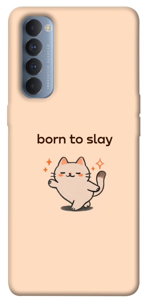 Чехол Born to slay для Oppo Reno 4 Pro