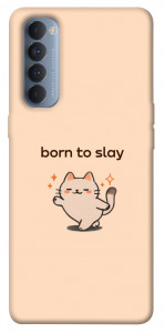 Чохол Born to slay для Oppo Reno 4 Pro