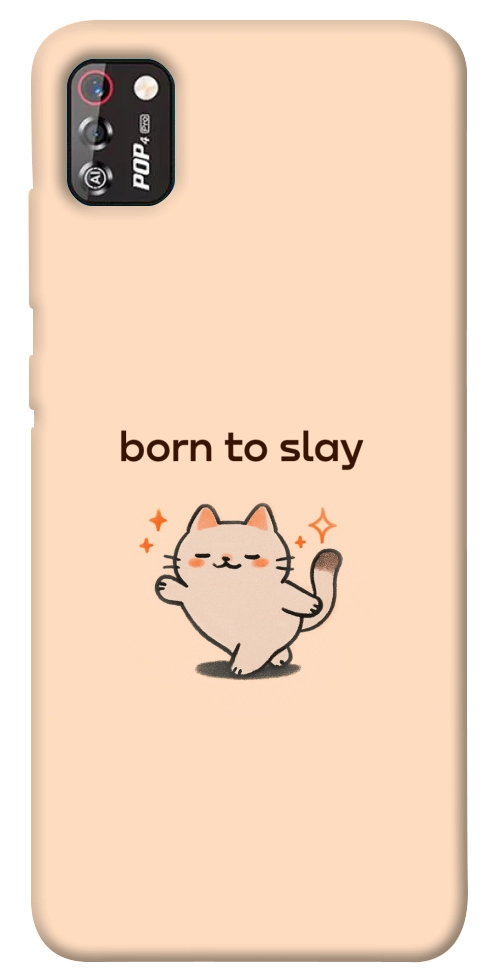 Чехол Born to slay для TECNO POP 4 Pro