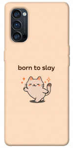 Чехол Born to slay для Oppo Reno 4 Pro 5G