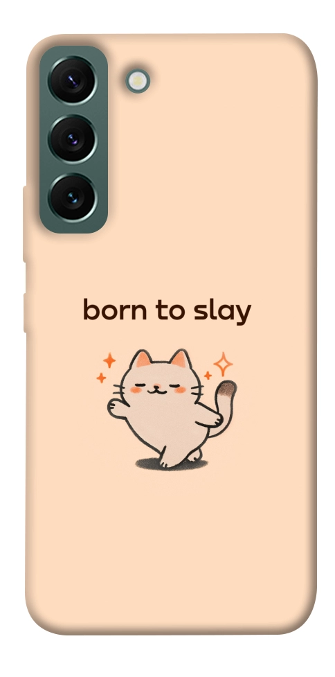 Чохол Born to slay для Galaxy S22