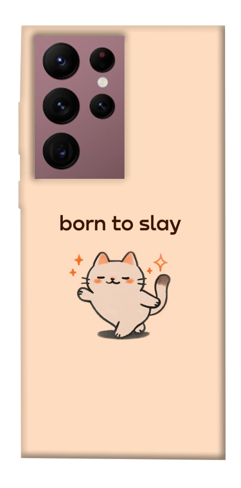 Чохол Born to slay для Galaxy S22 Ultra