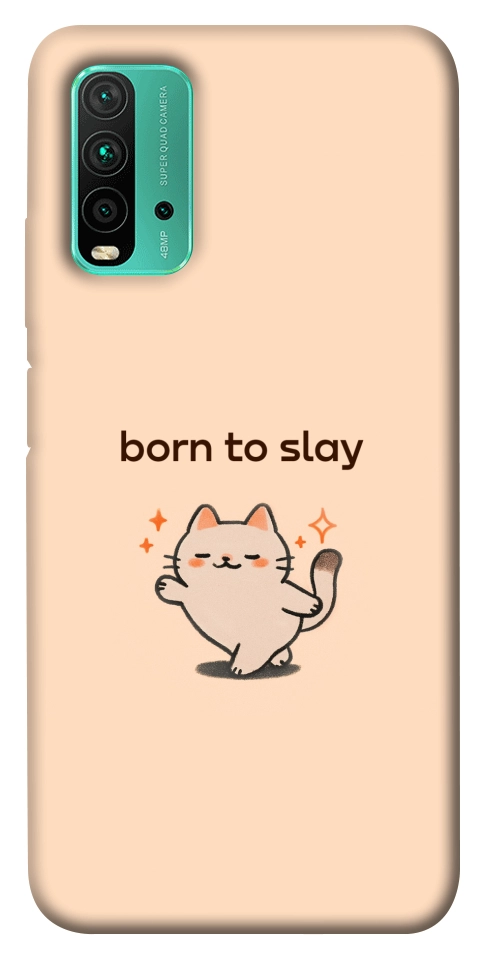 Чехол Born to slay для Xiaomi Redmi Note 9 4G