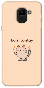 Чохол Born to slay для Galaxy J6 (2018)