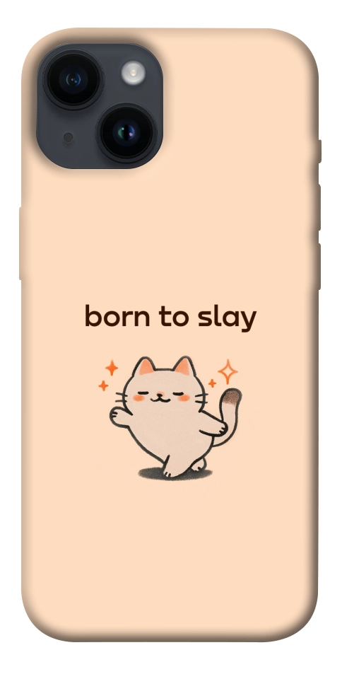 Чохол Born to slay для iPhone 14