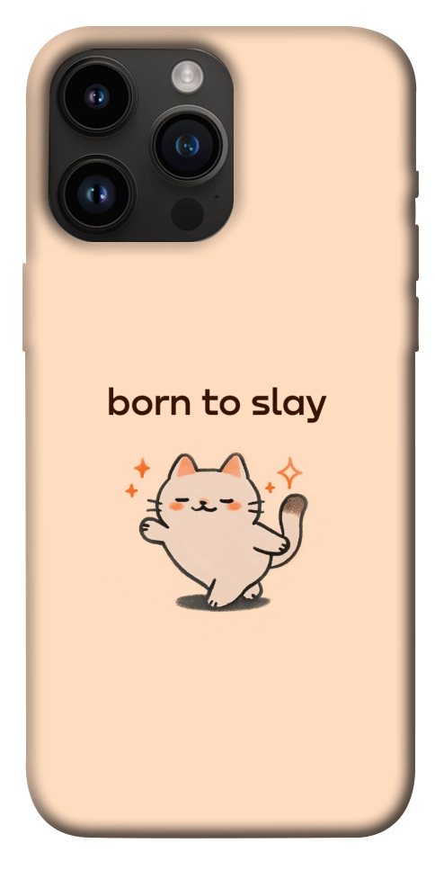Чехол Born to slay для iPhone 14 Pro Max