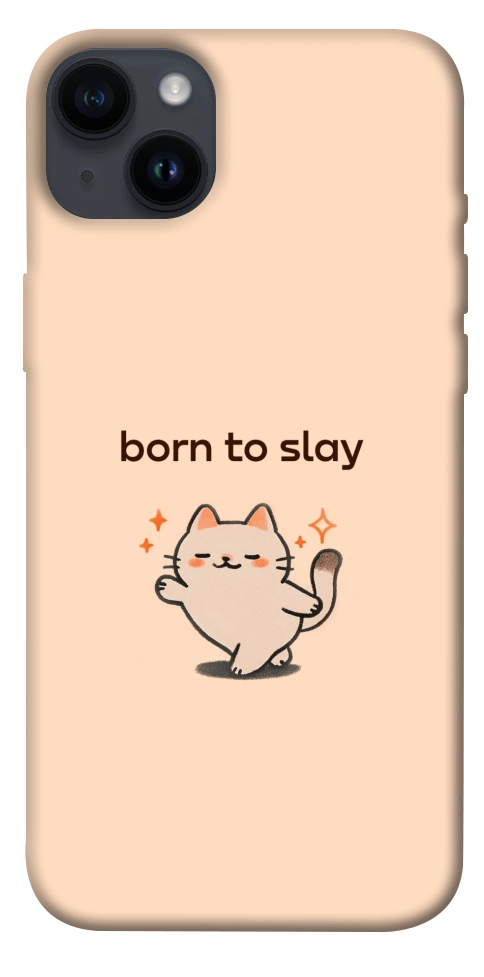 Чехол Born to slay для iPhone 14 Plus