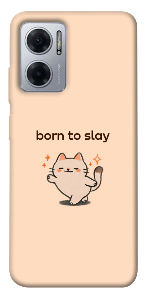 Чехол Born to slay для Xiaomi Redmi Note 11E