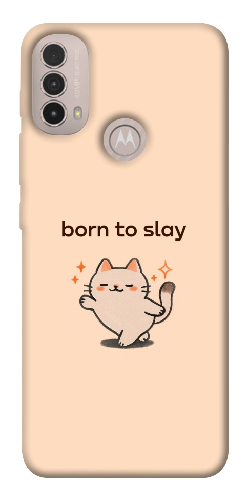 Чохол Born to slay для Motorola Moto E40