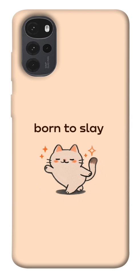 Чехол Born to slay для Motorola Moto G22