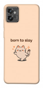 Чехол Born to slay для Motorola Moto G32
