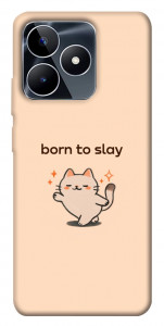 Чехол Born to slay для Realme C53