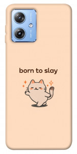 Чохол Born to slay для Motorola Moto G84