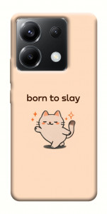 Чехол Born to slay для Xiaomi Poco X6