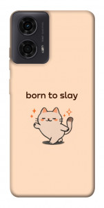 Чехол Born to slay для Motorola Moto G24