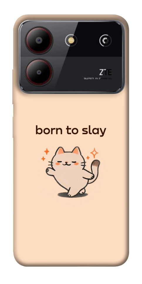 Чехол Born to slay для ZTE Blade A54 4G