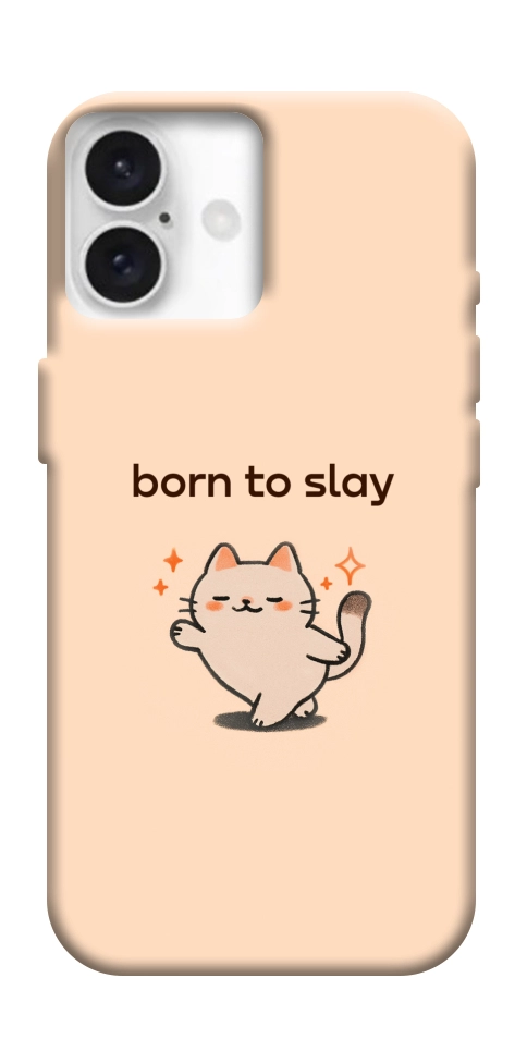 Чохол Born to slay для iPhone 16