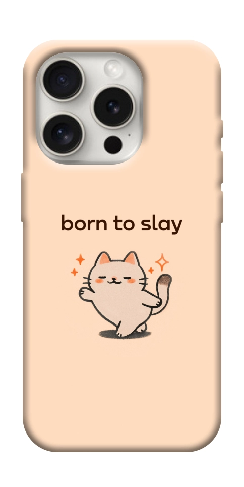Чехол Born to slay для iPhone 16 Pro Max