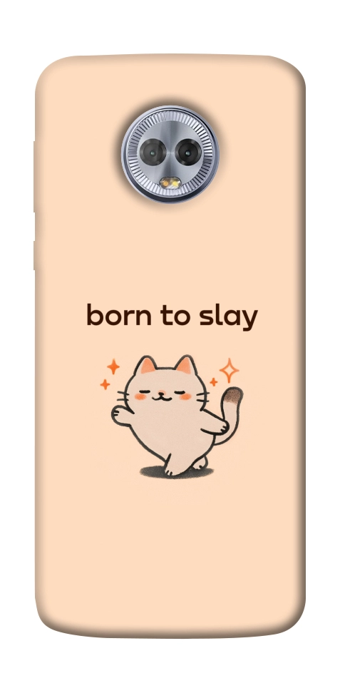Чехол Born to slay для Motorola Moto G6 Plus