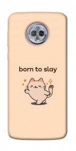 Чехол Born to slay для Motorola Moto G6 Plus