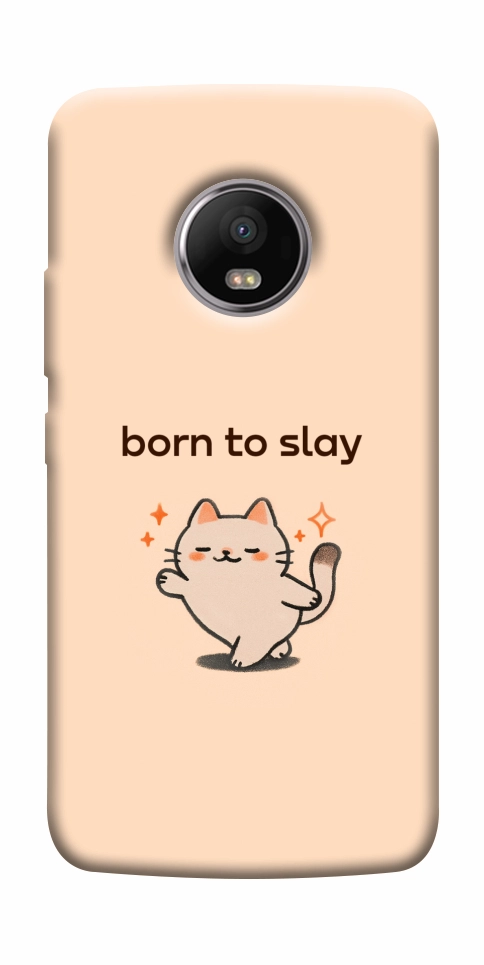 Чехол Born to slay для Motorola Moto G5S