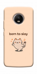 Чехол Born to slay для Motorola Moto G5S