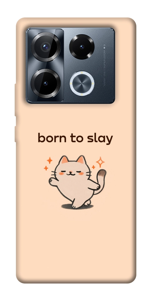 Чехол Born to slay для Infinix Note 40 Pro 4G