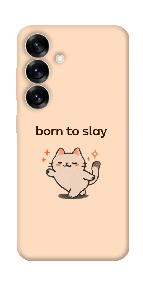 Чехол Born to slay для Galaxy S25