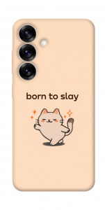 Чехол Born to slay для Galaxy S25