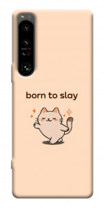 Чохол Born to slay для Sony Xperia 1 IV