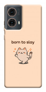 Чехол Born to slay для Motorola Moto G85