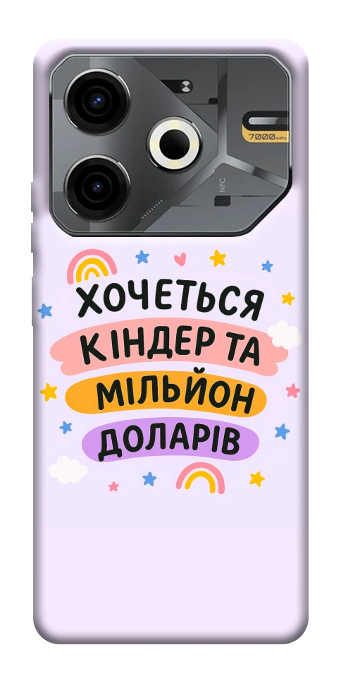 Чохол Хочу кіндер для TECNO Pova 6 Neo (LI6)