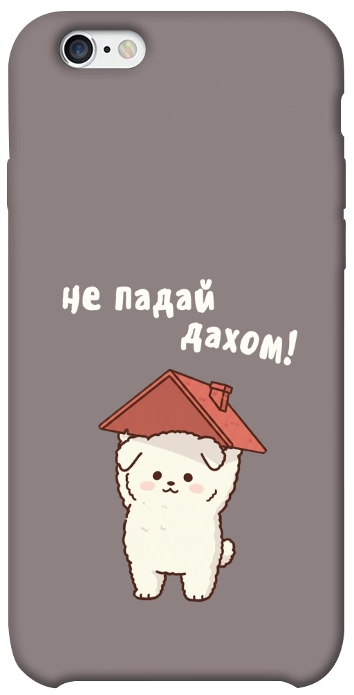 Чехол Не падай дахом для iPhone 6