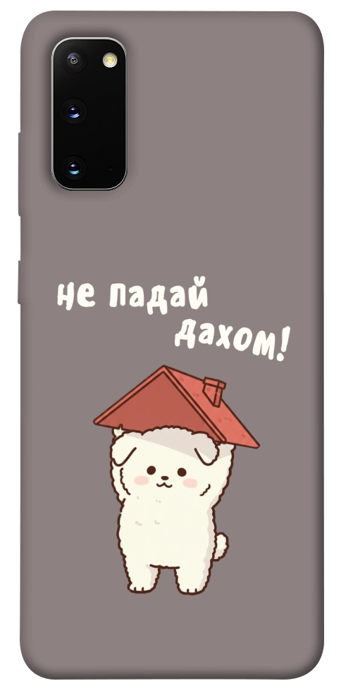 Чехол Не падай дахом для Galaxy S20 (2020)