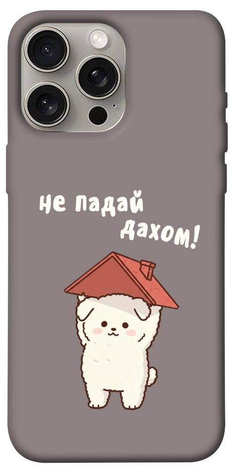 Чохол Не падай дахом для iPhone 15 Pro Max