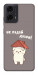 Чехол Не падай дахом для Motorola Moto G04