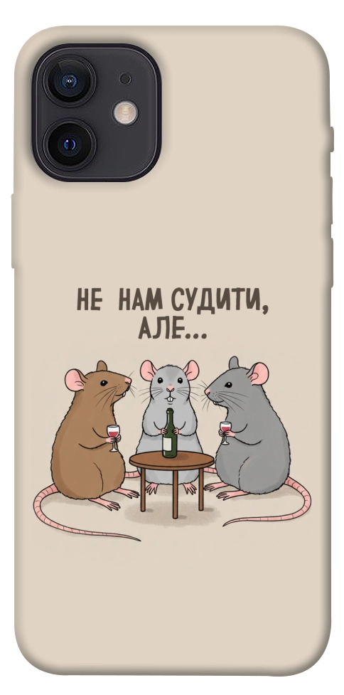 Чохол Не нам судити для iPhone 12