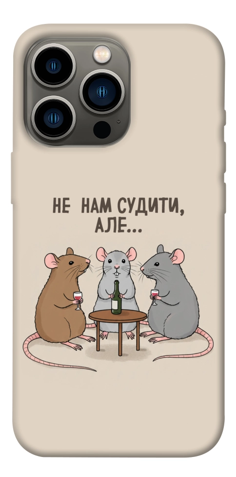 Чехол Не нам судити для iPhone 13 Pro