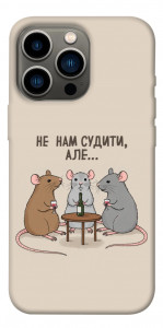 Чехол Не нам судити для iPhone 13 Pro