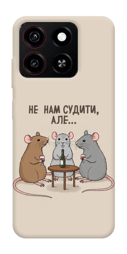 Чехол Не нам судити для ZTE Blade A35 4G