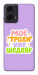 Чехол Моє трохи уже шедевр для Motorola Moto G04