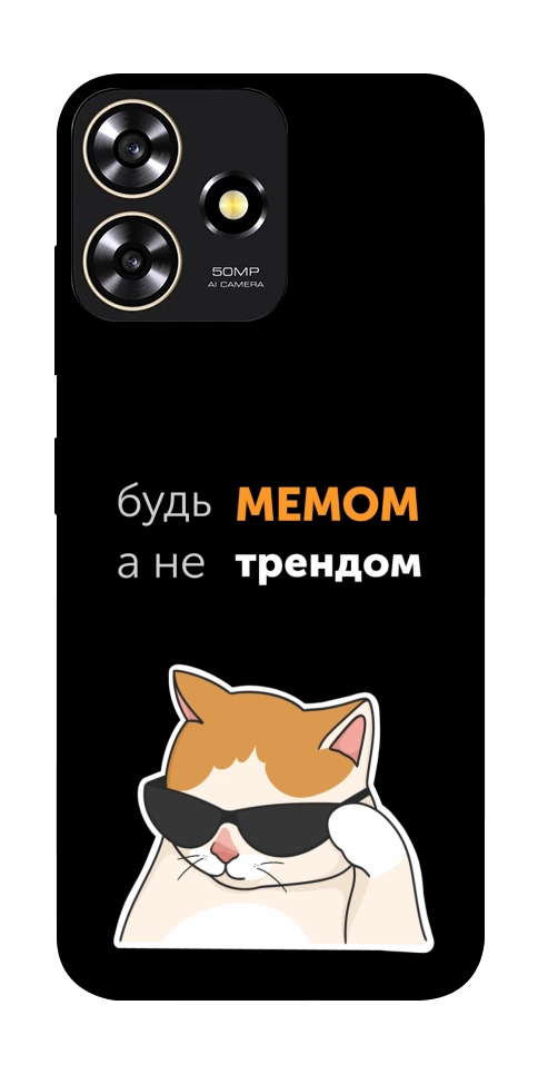 Чехол Будь мемом для ZTE Blade A73 4G