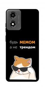 Чехол Будь мемом для Motorola Moto E14