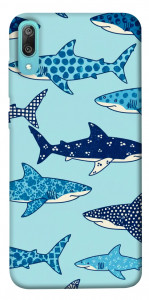 Чехол Shark pattern для Huawei Y6 Pro (2019)