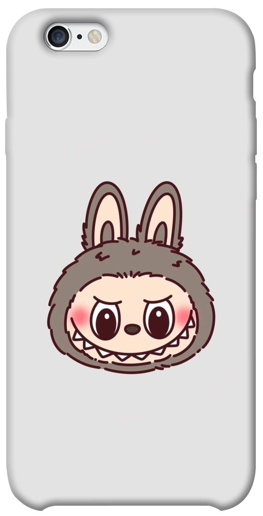 Чохол Labubu grey для iPhone 6