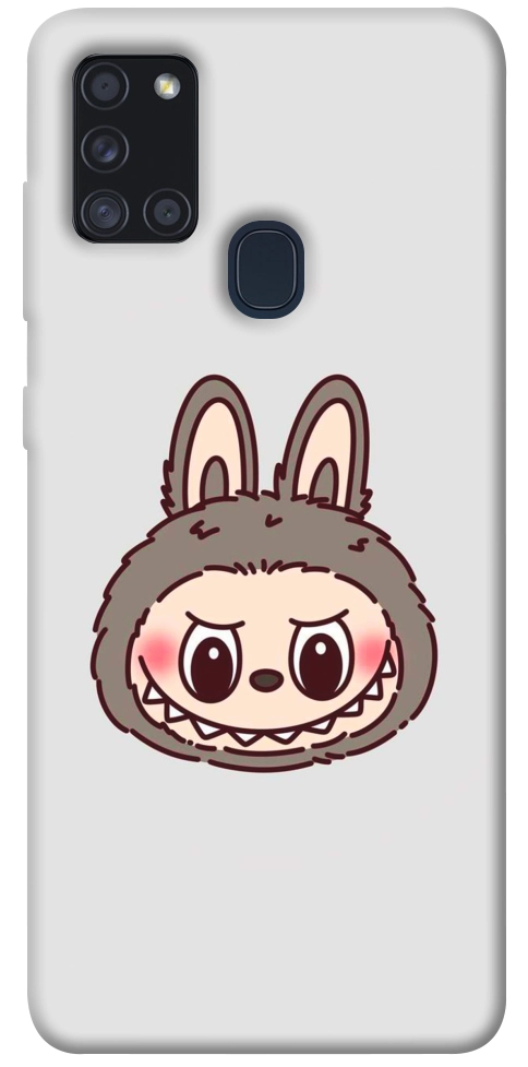 Чохол Labubu grey для Galaxy A21s (2020)