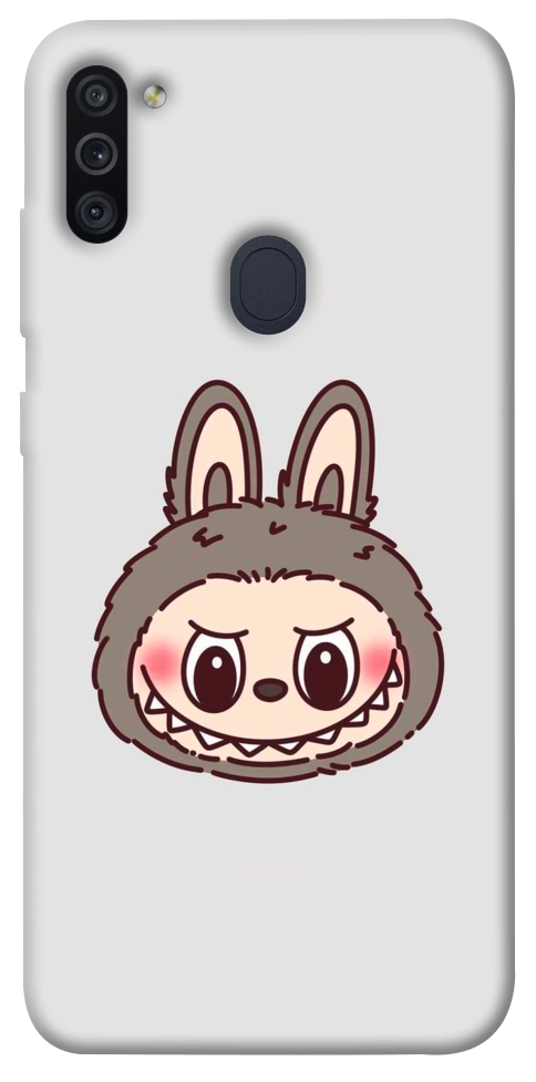 Чохол Labubu grey для Galaxy M11 (2020)
