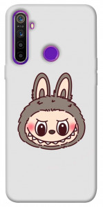 Чехол Labubu grey для Realme 5