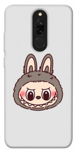 Чохол Labubu grey для Xiaomi Redmi 8